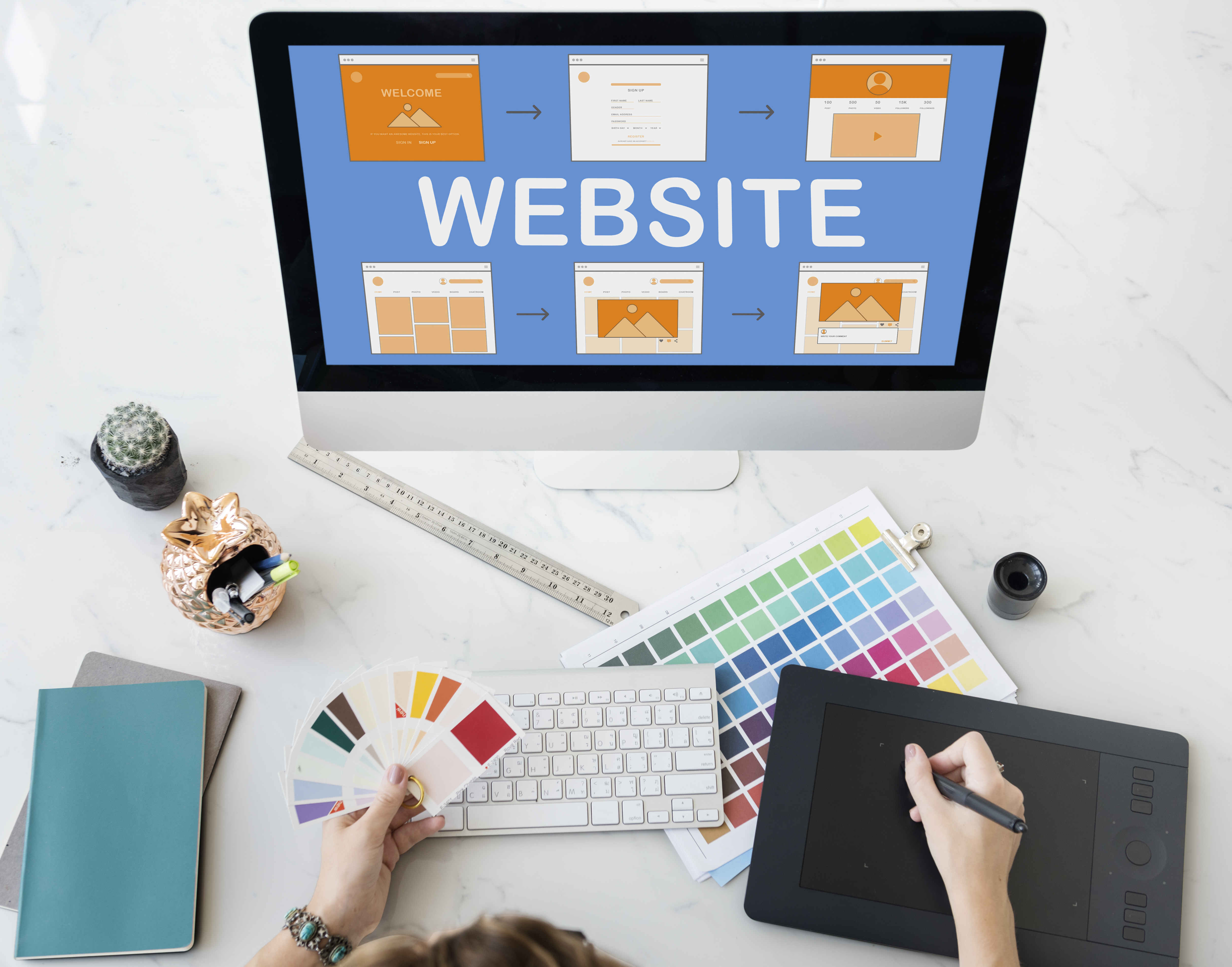 Custom vs. Template Websites