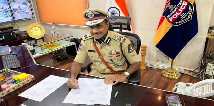 Police Commissioner C V Anand