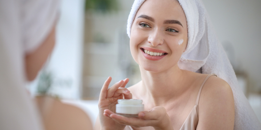 woman skin care