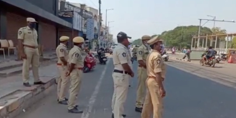 Police chalo vijayawada