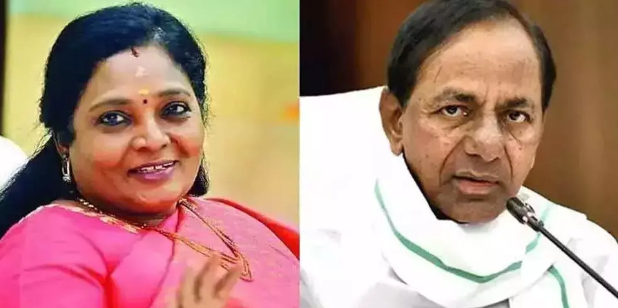 tamilisai and cm kcr