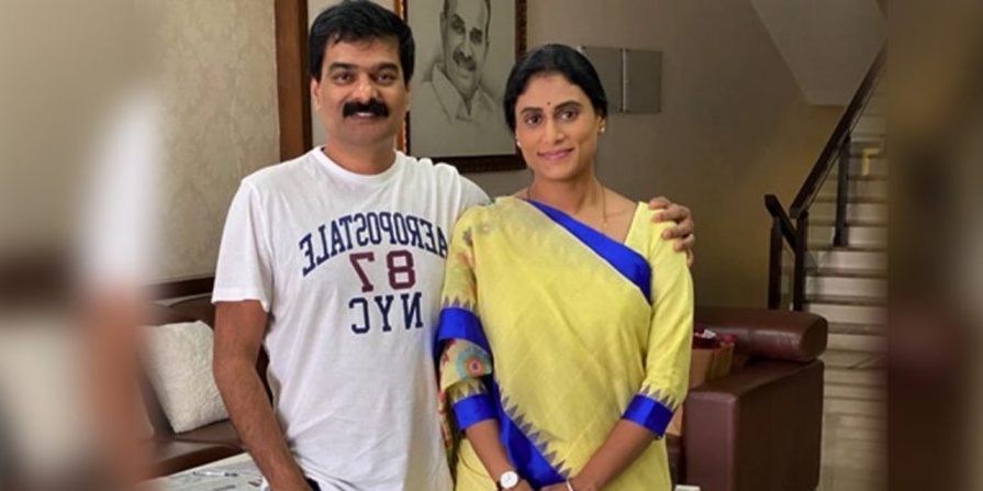 Anil With Ys Sharmila Imresizer