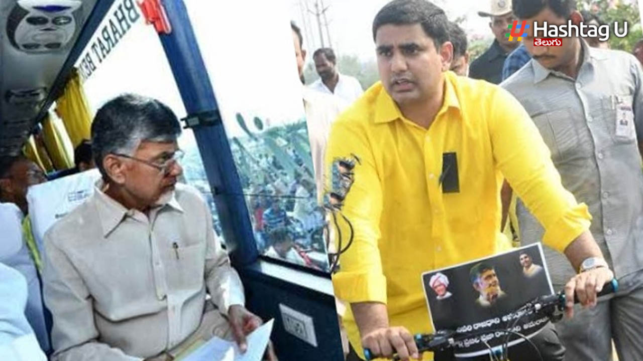 Babu Bus Lokesh Cycle