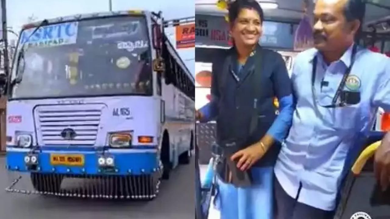 Kerala Couple Bus