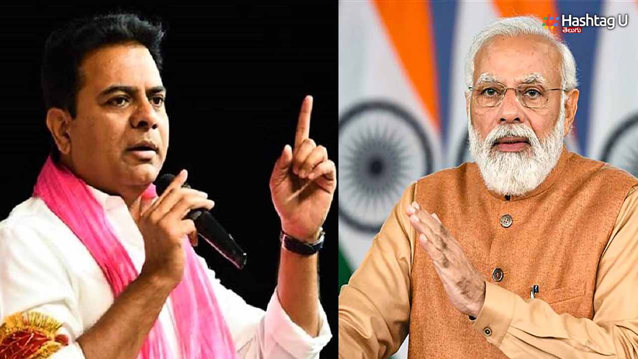 KTR, bjp govt