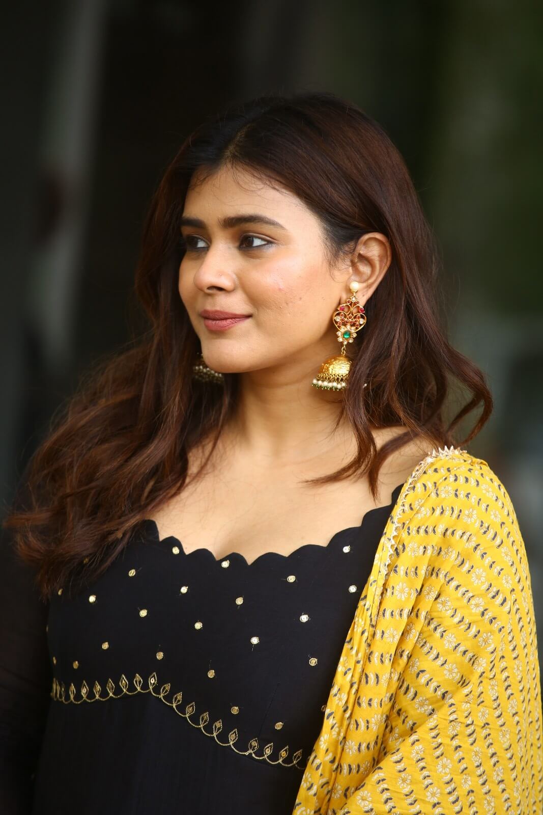 Hebah Patel stuns in traditional attire