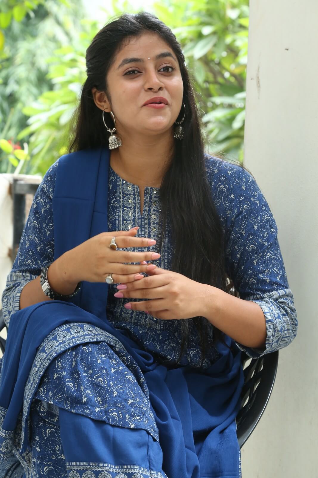 Sanchita Bashu sparks in all blue
