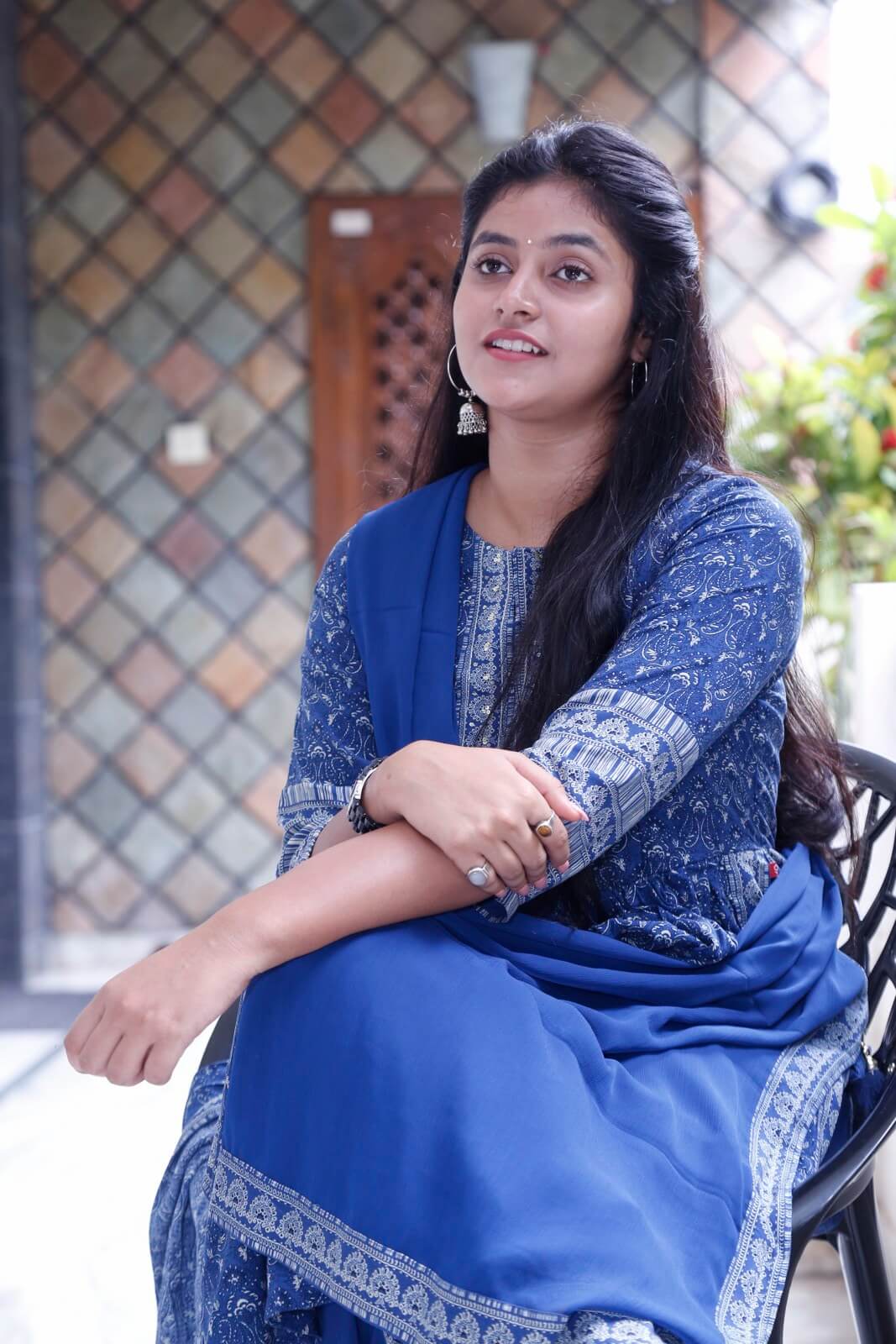 Sanchita Bashu sparks in all blue