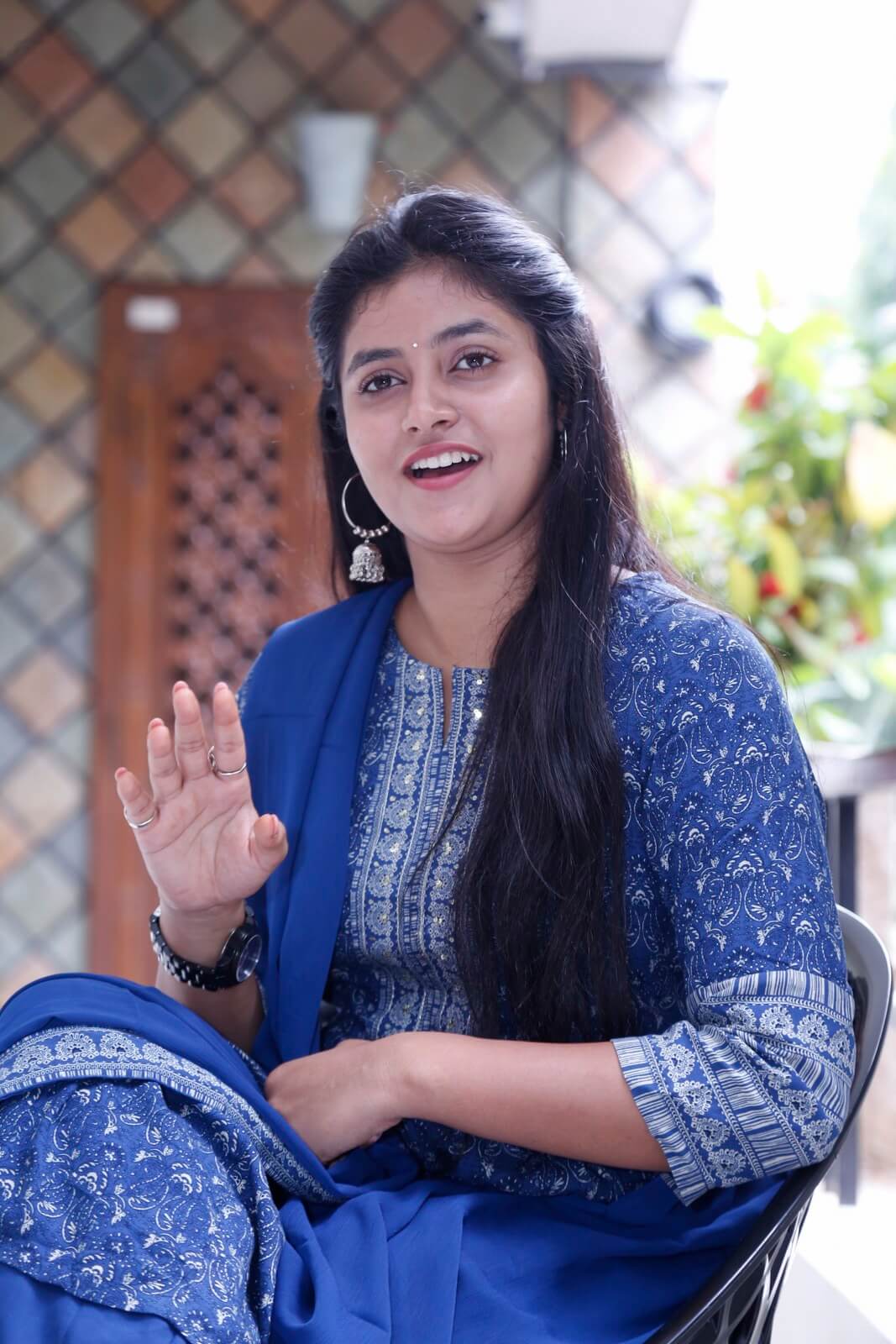 Sanchita Bashu sparks in all blue