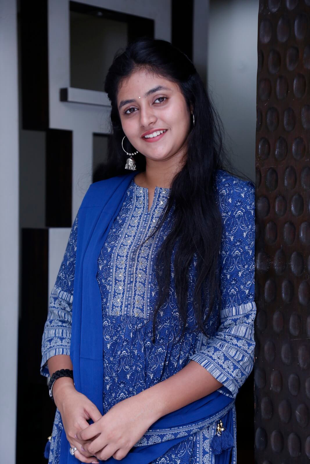 Sanchita Bashu sparks in all blue