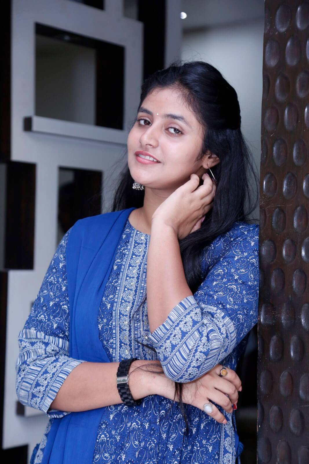Sanchita Bashu sparks in all blue