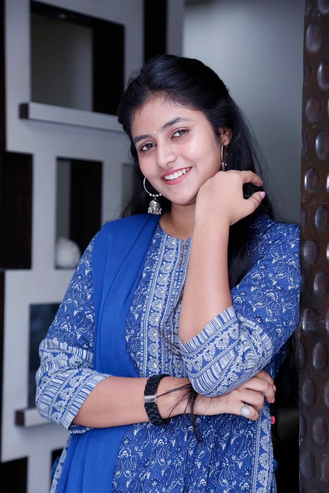 Sanchita Bashu sparks in all blue