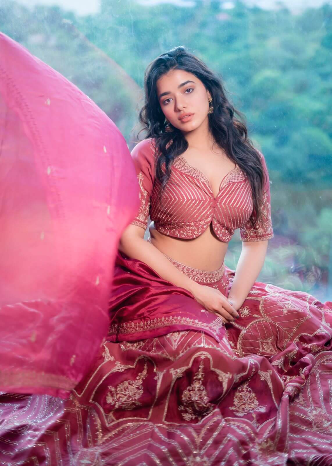 Ketika Sharma illuminates her impeccable charm yet again, as she promotes Ranga Ranga Vaibhavanga