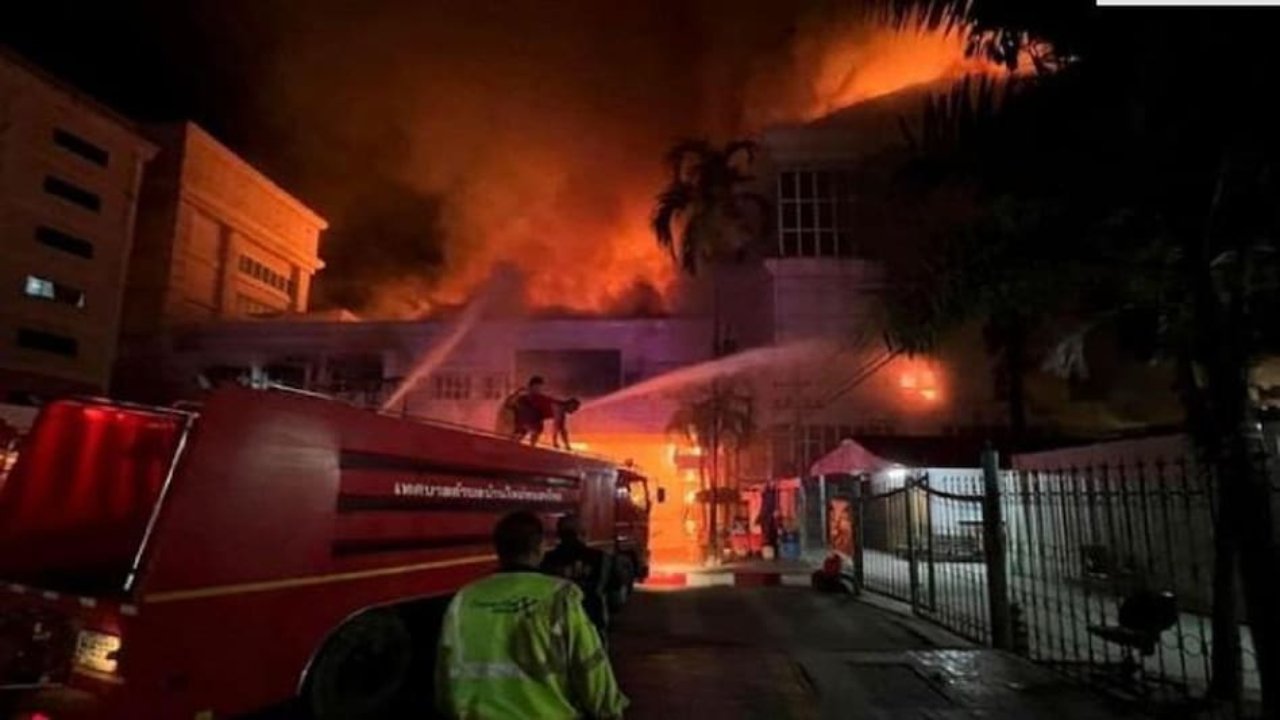Cambodia fire