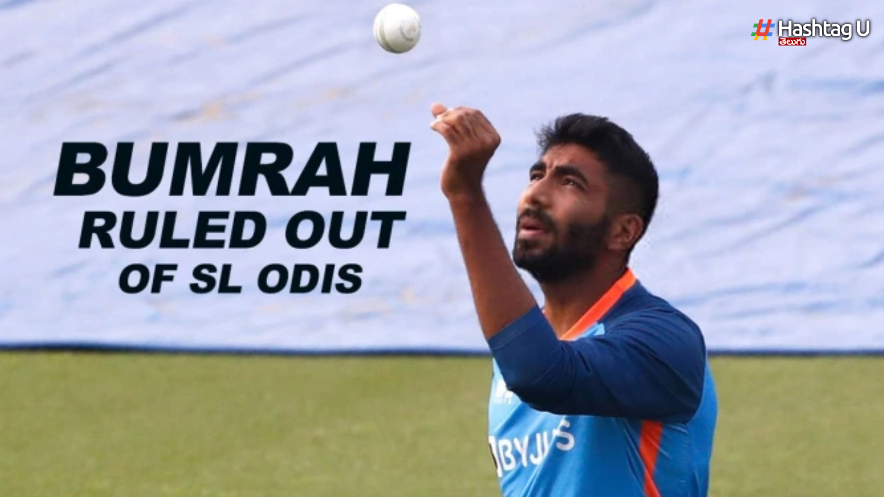 Bcci’s Big U Turn On Jasprit Bumrah, Yorker Specialist Pulled Out Of India Squad For Odi’s vs sri Lanka