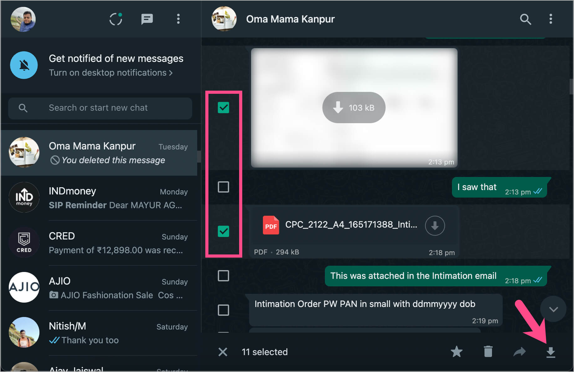 Download Multiple Files At Once Whatsapp Web