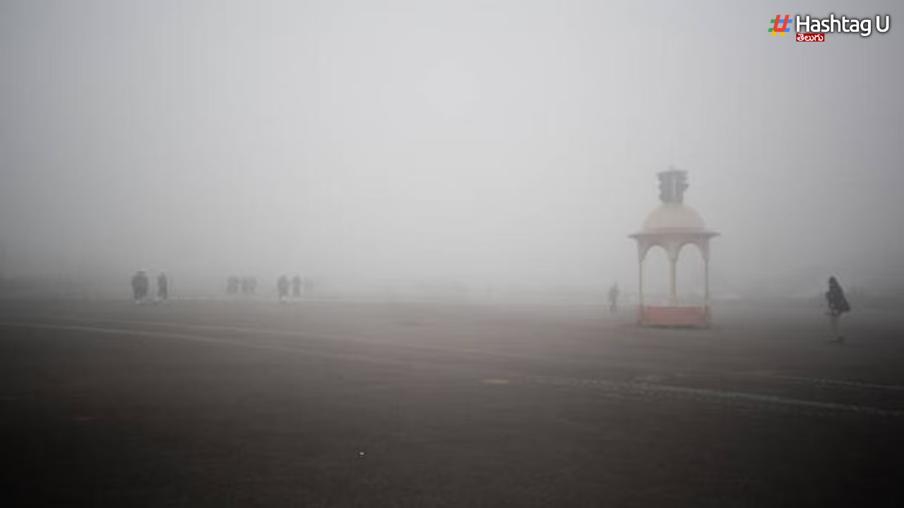Dense Fog In Delhi, Visibility Level Drops