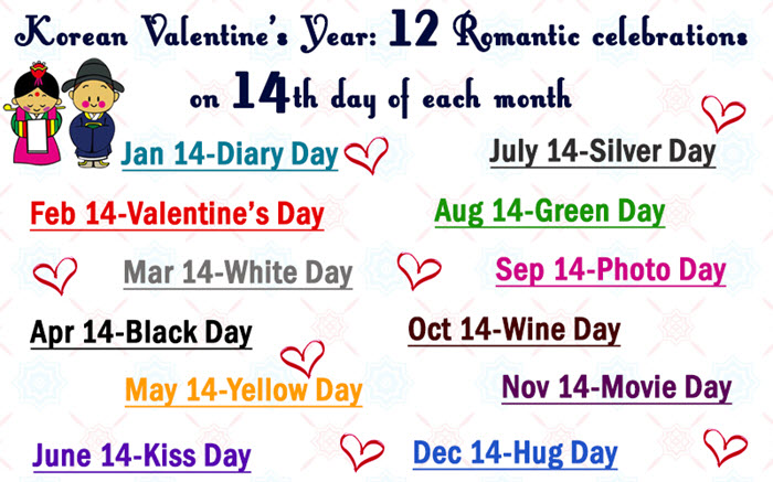 Korean Valentines Year