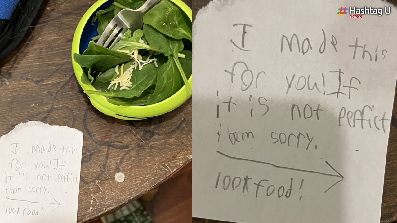 Little Boy Prepares Meal For His Mother Suffering From Covid