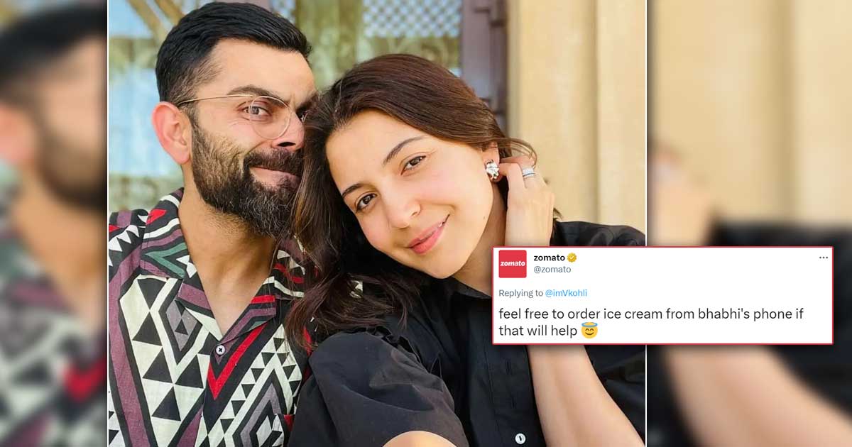 Virat Kohli Phone Lost Tweets Gets Response Asking Anushka Sharma To Order Ice Cream 001