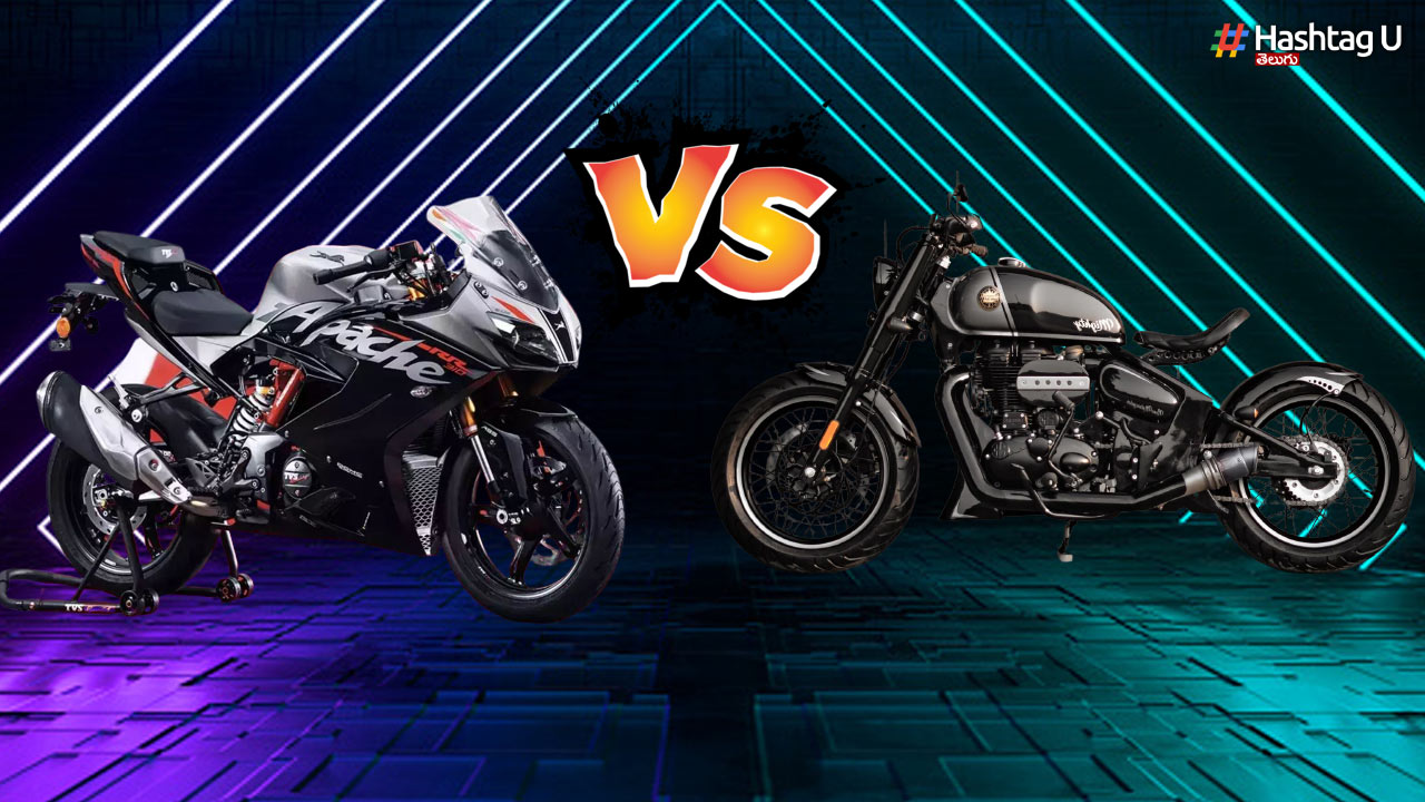 Collision With Royal Enfield.. Tvs Is Preparing A New Sports Bike
