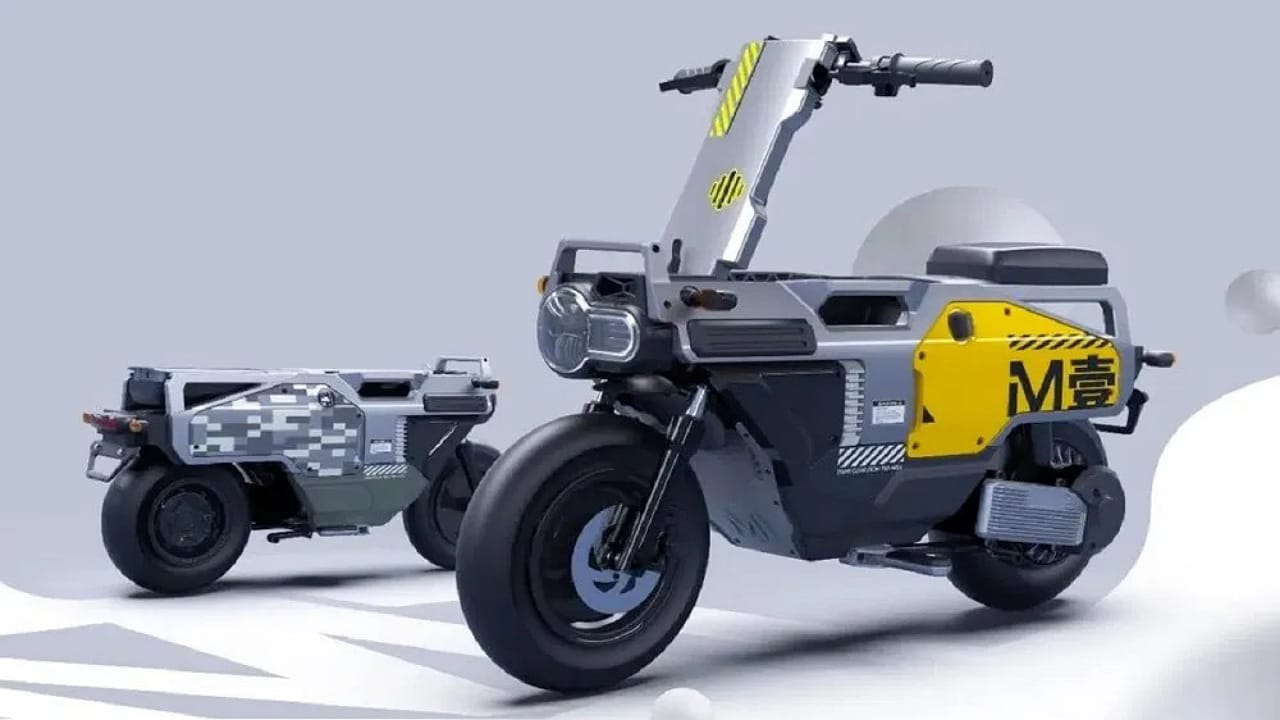Foldable Motorcycle