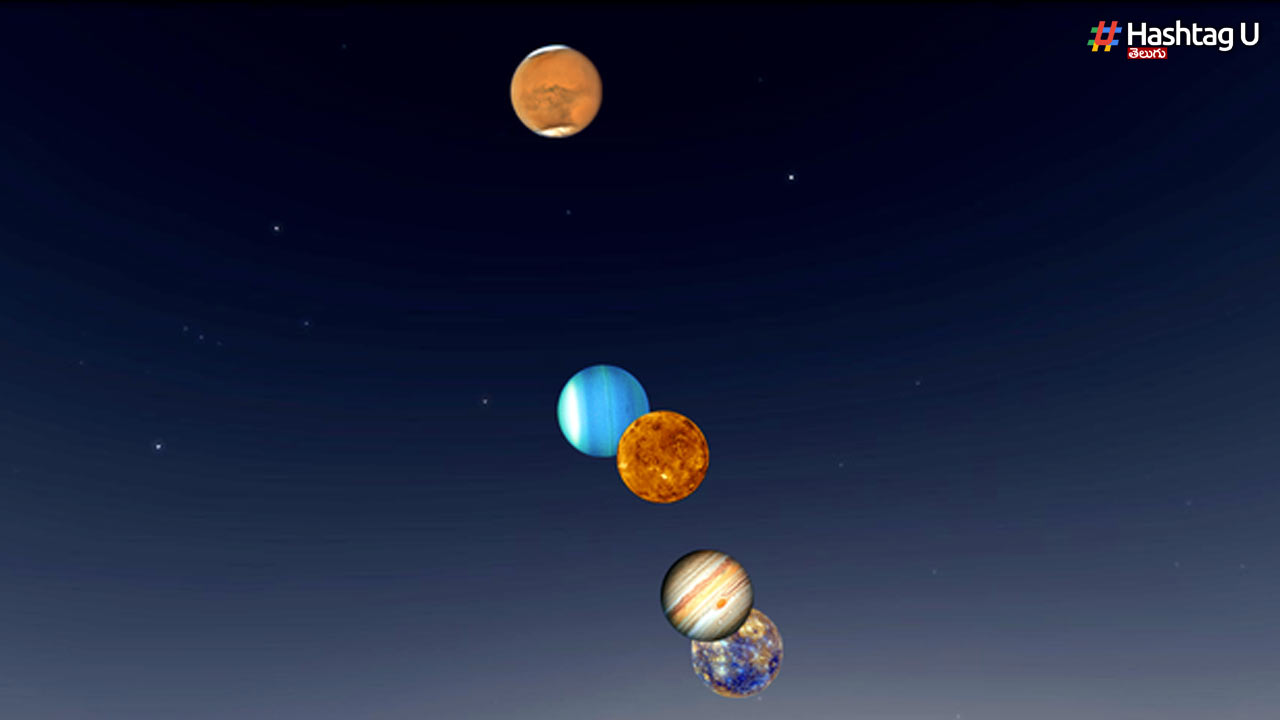 Miracle In The Night Sky On March 28.. We Are Going To See Five Planets At The Same Time..