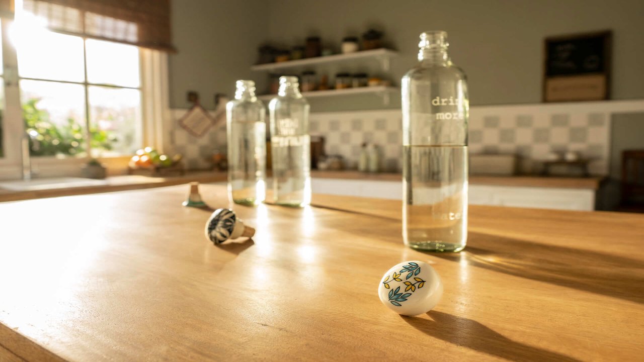 Reusable water bottles