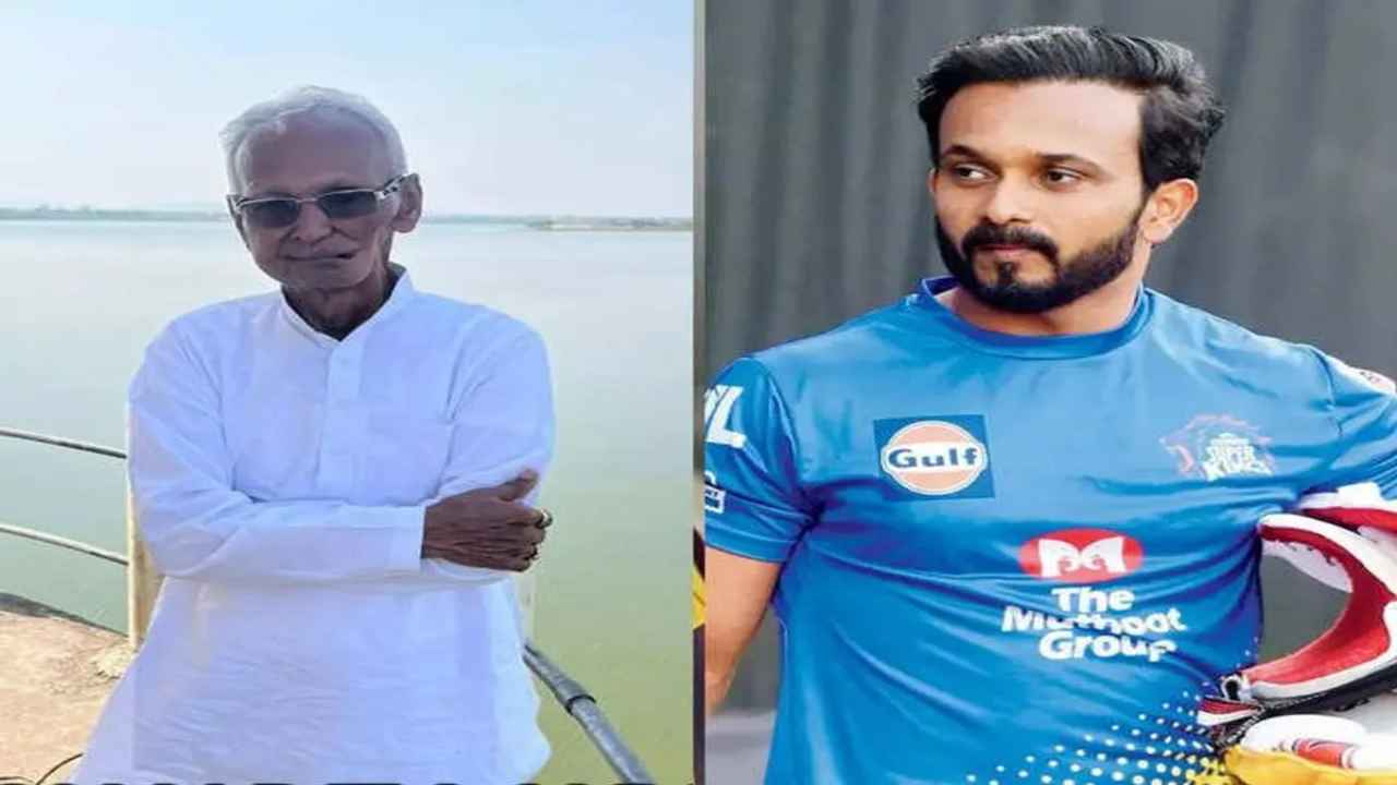 Kedar Jadhav Father