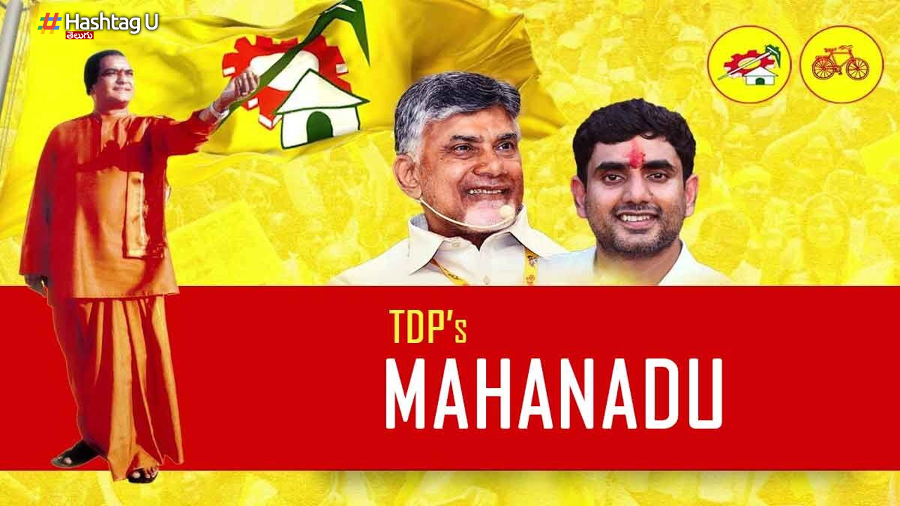 Tdp Mahanadu In Rajahmundry