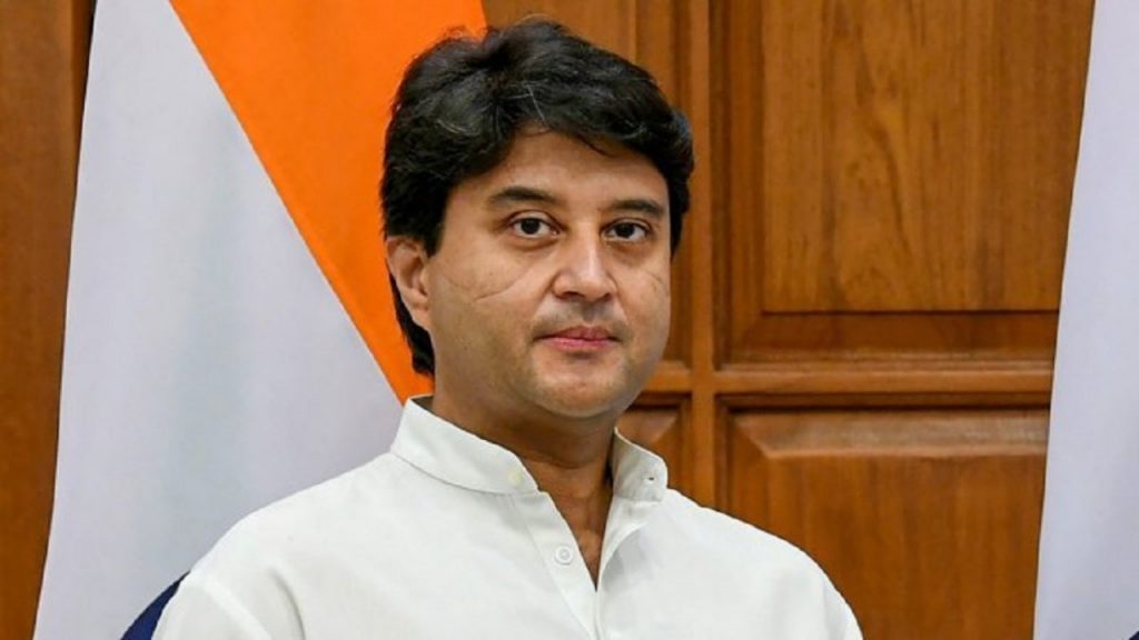 Union Minister Jyotiraditya Scinda