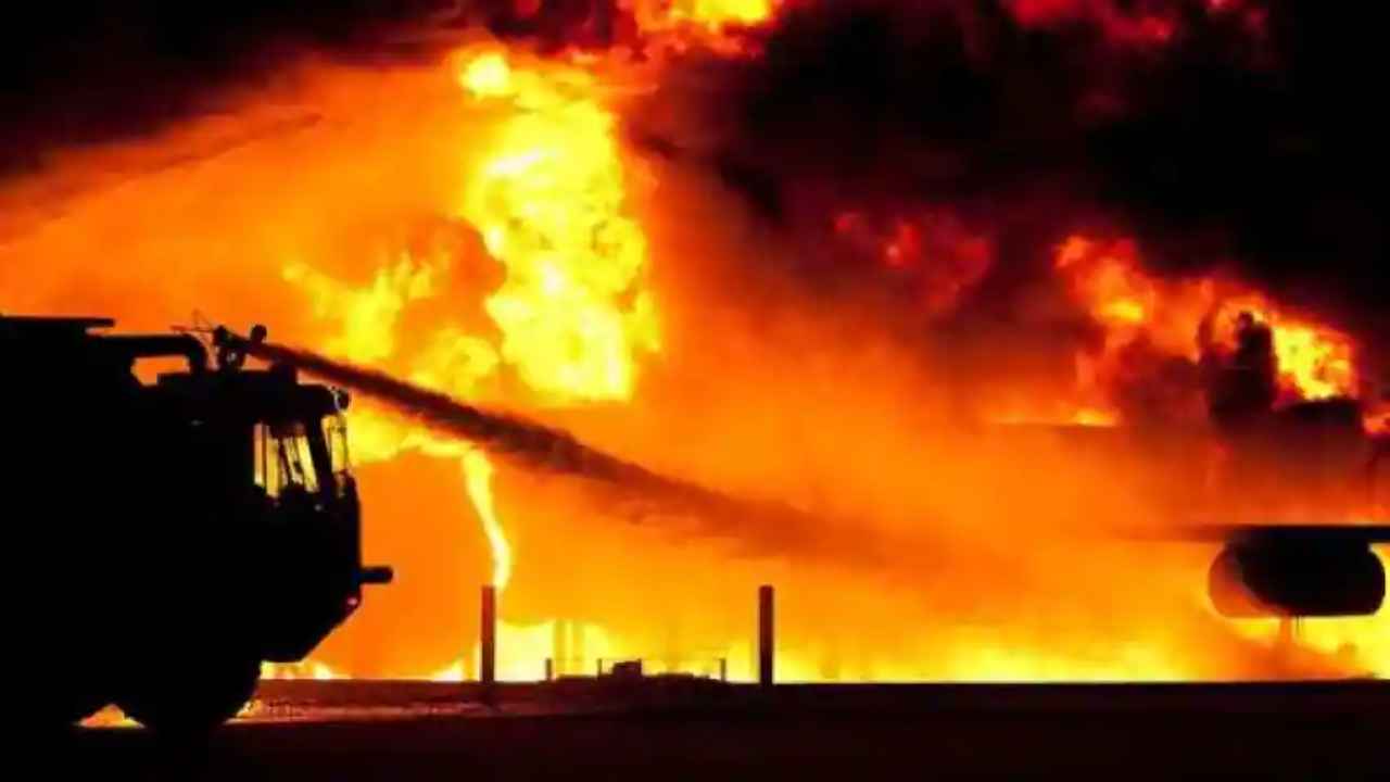 Massive Fire Accident