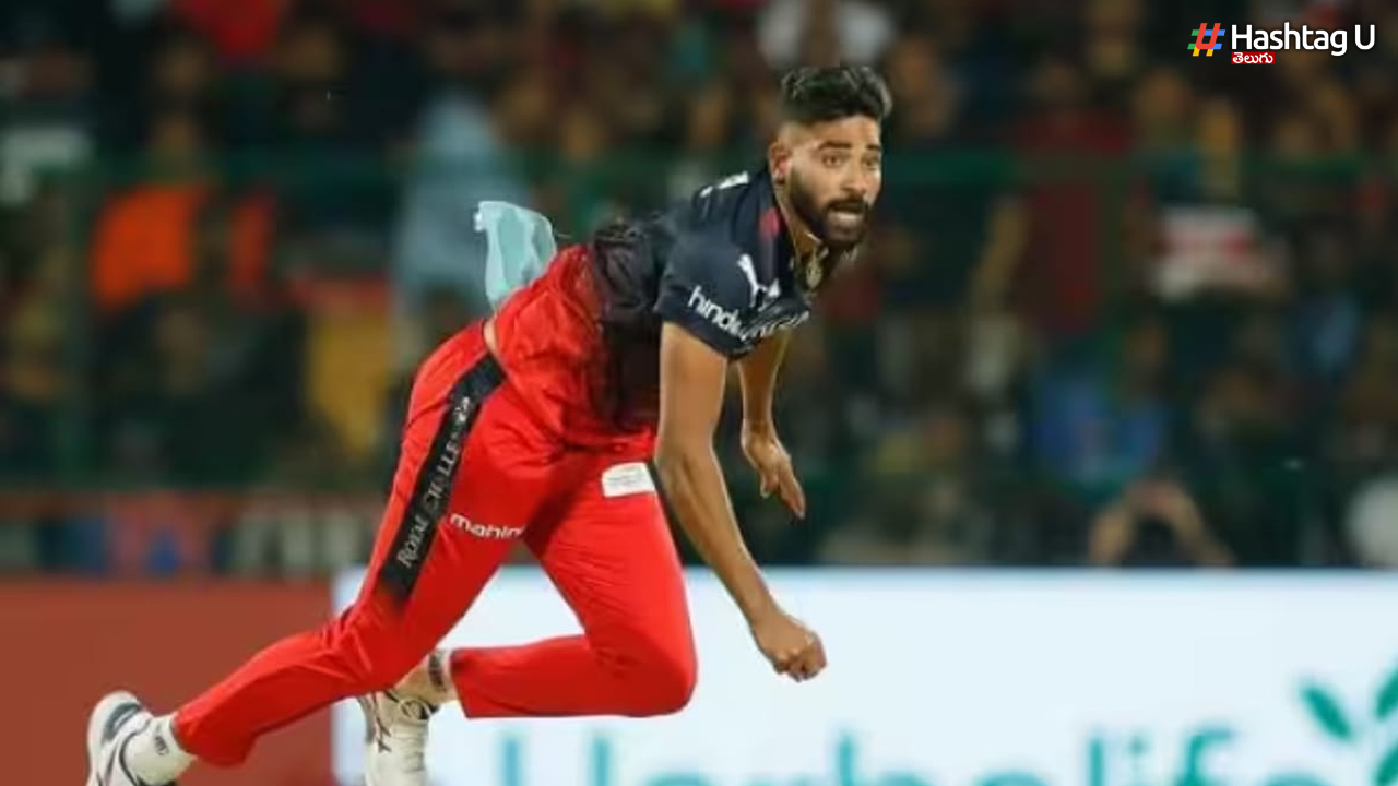 Siraj Who Was Overwhelmed... Bengaluru's Third Win