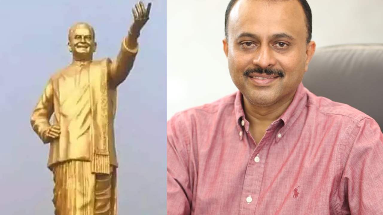 Some telugu people blocking the installation of NTR's statue in America says Producer Vishwaprasad