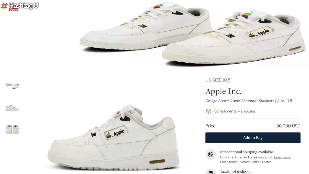 Apple Sneakers 42 Lakhs