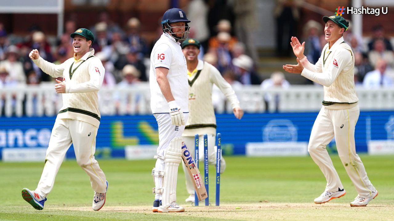 Ashes Series Second Test Match Ended With ControversyStokes unhappy with Bairstow dismissal; Cummins says 'that how the rule is'