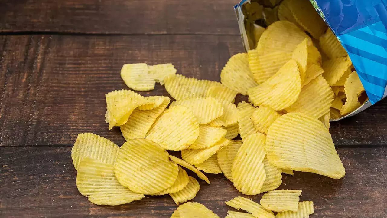 Empty Chips Packets