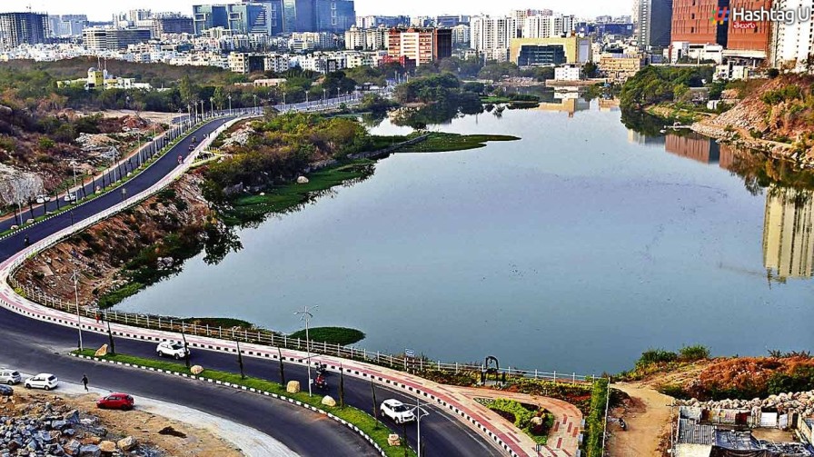 Khajaguda Lake Become Dumping Yard
