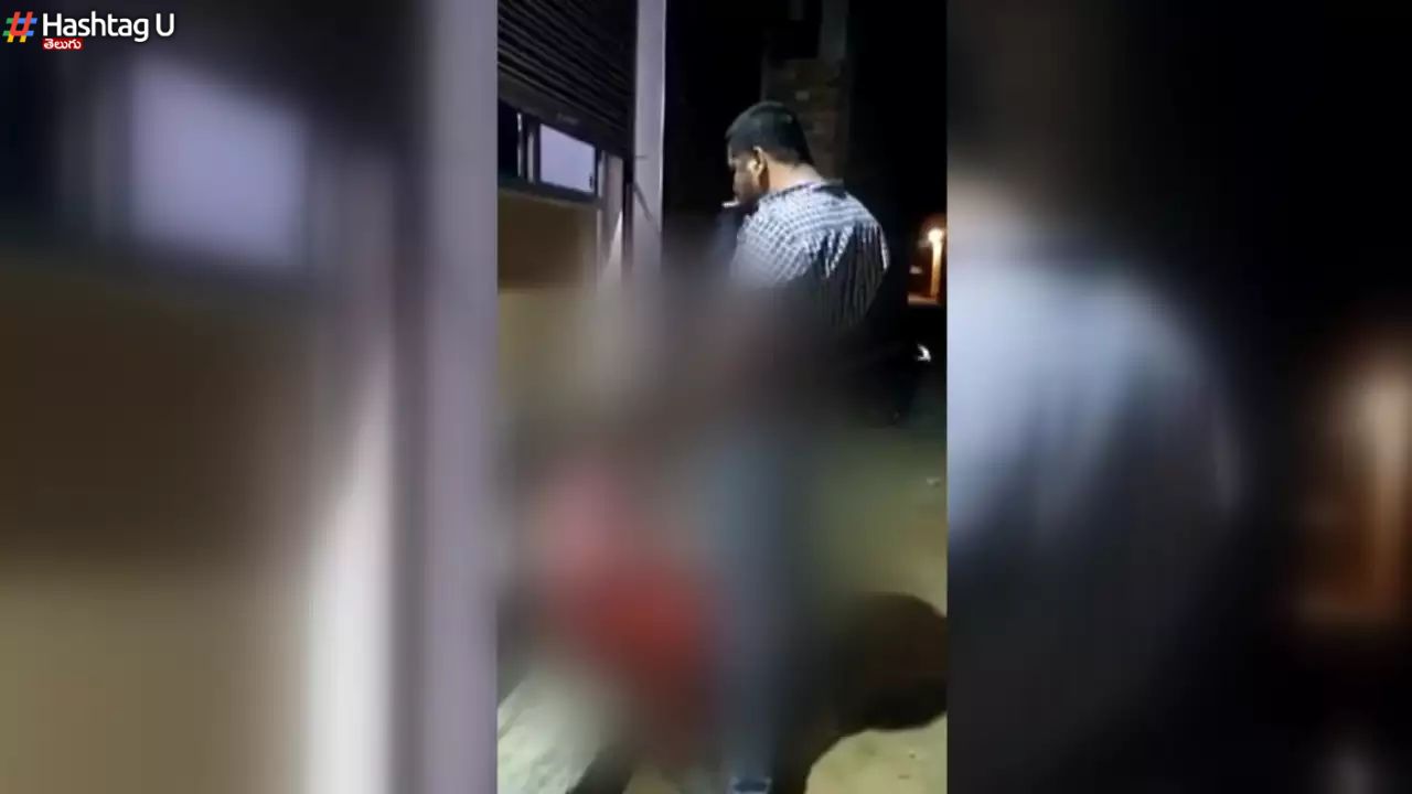 Peeing On Man