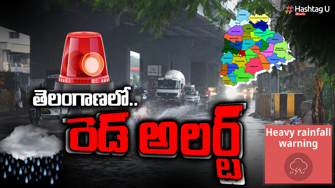 Red Alert In Telangana