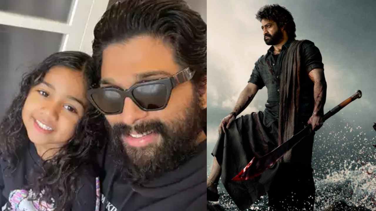 Allu Arjun Daughter Allu Arha will Act in NTR Devara Movie news goes viral