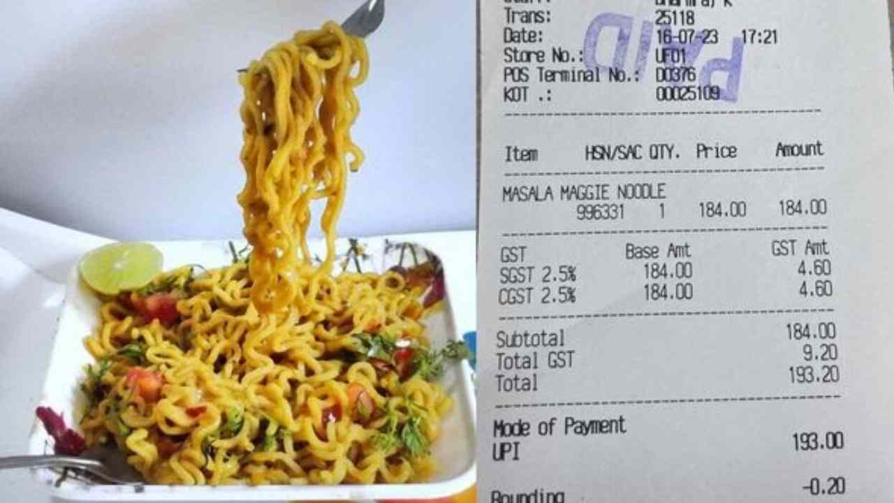 Youtuber Sejal Sud shocked for Price of a Maggi after buying in Airport