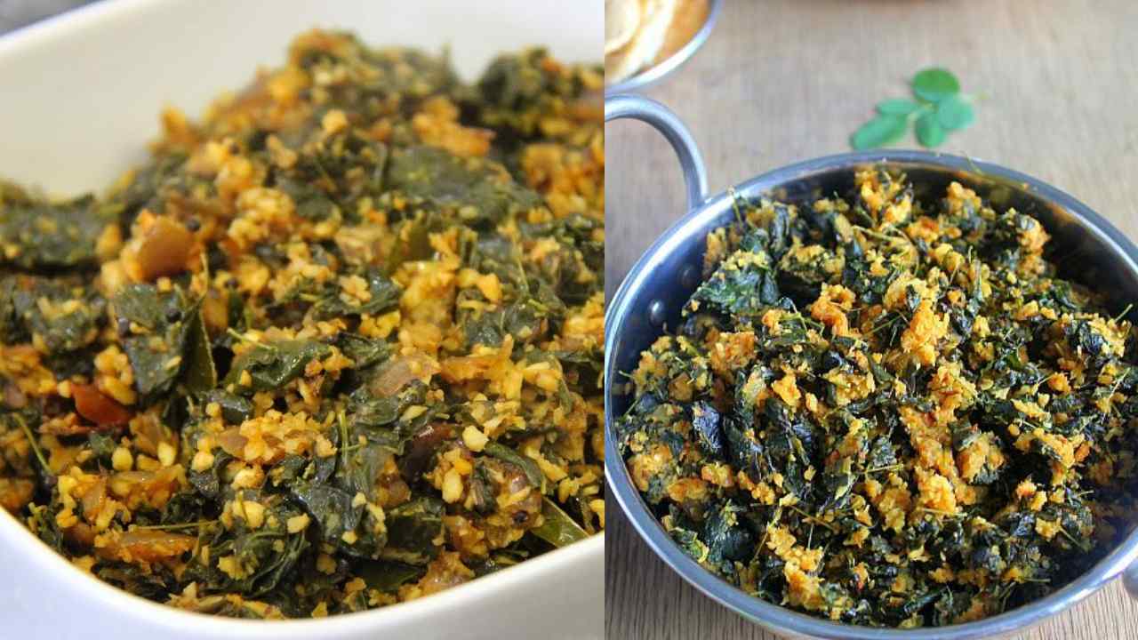 how to prepare Munagaku Pesarapappu in Home