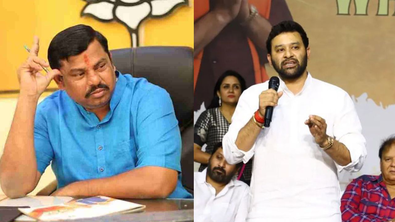 BJP Leader Vikram Goud said he will contestant from Goshamahal Constituency in upcoming elections then what about Raja Singh