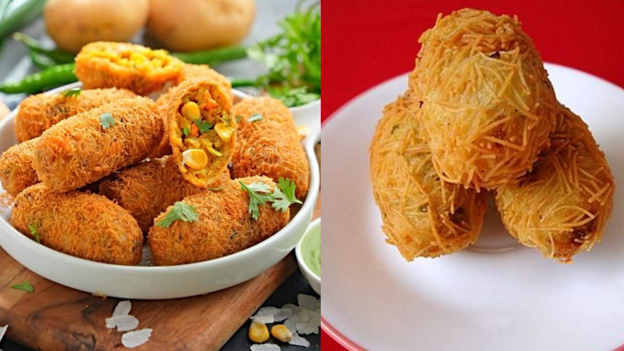 How to Prepare Semiya Veg Cutlets in Home simple Recipe