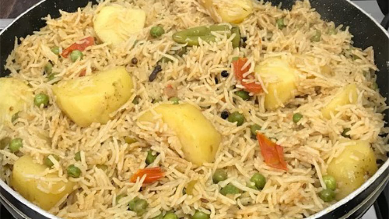 Aloo Batani Pulao