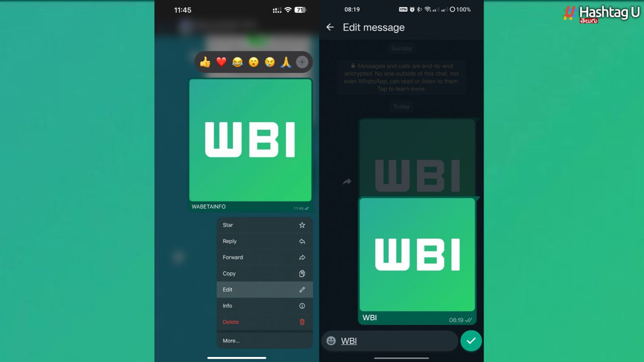 Caption Edit Feature