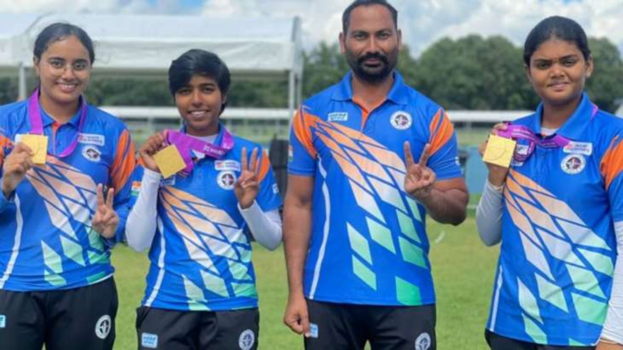 World Archery Championships: ప్రపంచ ఆర్చరీ ఛాంపియన్షిప్లో భారత మహిళలు రికార్డు.. స్వర్ణ పతకం సాధించిన ఆర్చర్లు..! World Archery Championships