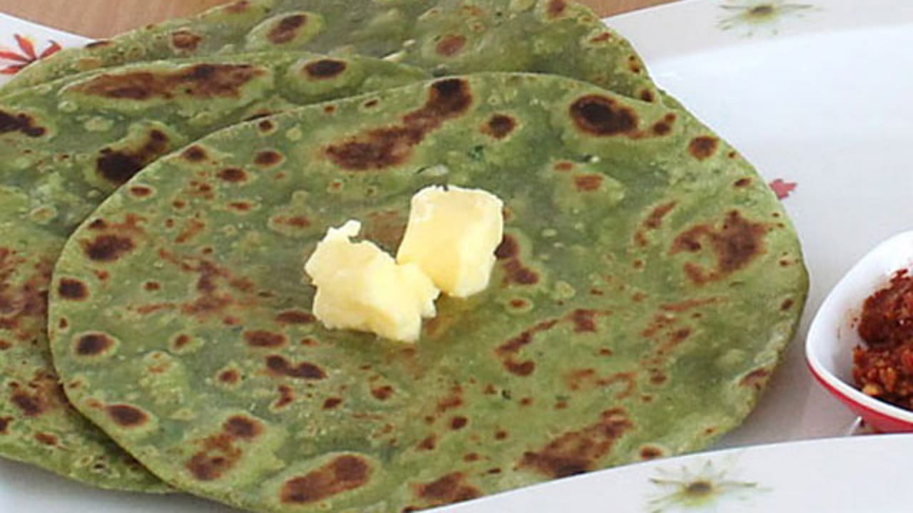 Palak Paratha
