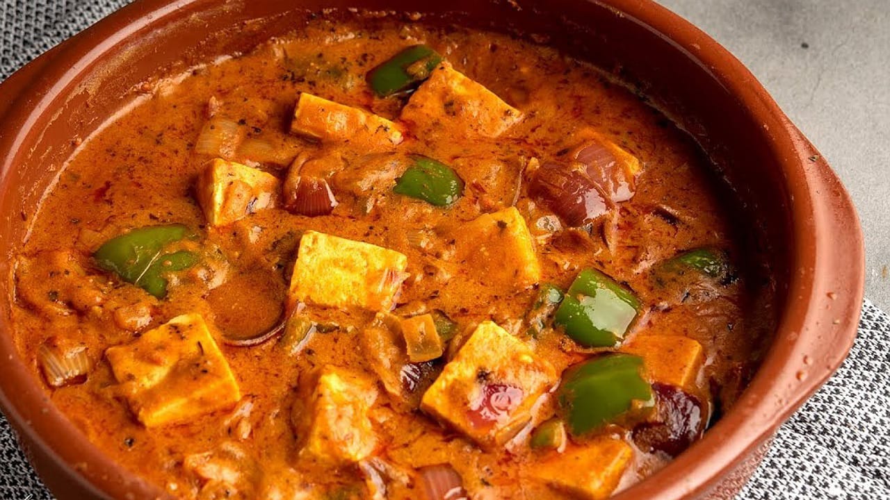 Paneer Capsicum Curry